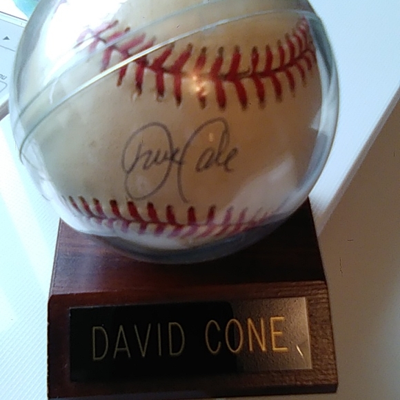 Dave Cone autograph baseball - Picture 1 of 3
